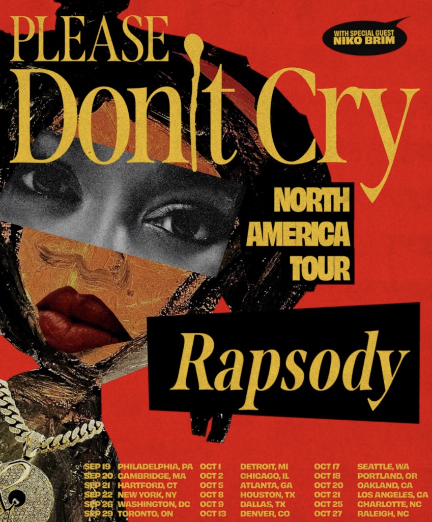 Rapsody Tour Poster 2024
